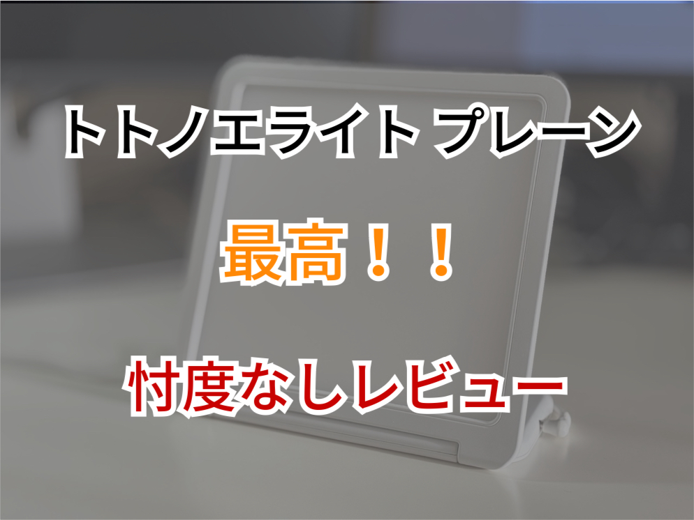【徹底レビュー】トトノエライプレーンって本当に起きれるのか？実際に使ったリアルな使い心地をレビュー！