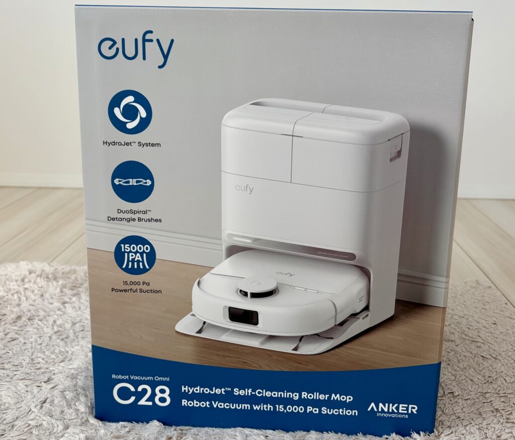 パッケージ|ロボット掃除機|Anker |Eufy Robot Vacuum Omni C28